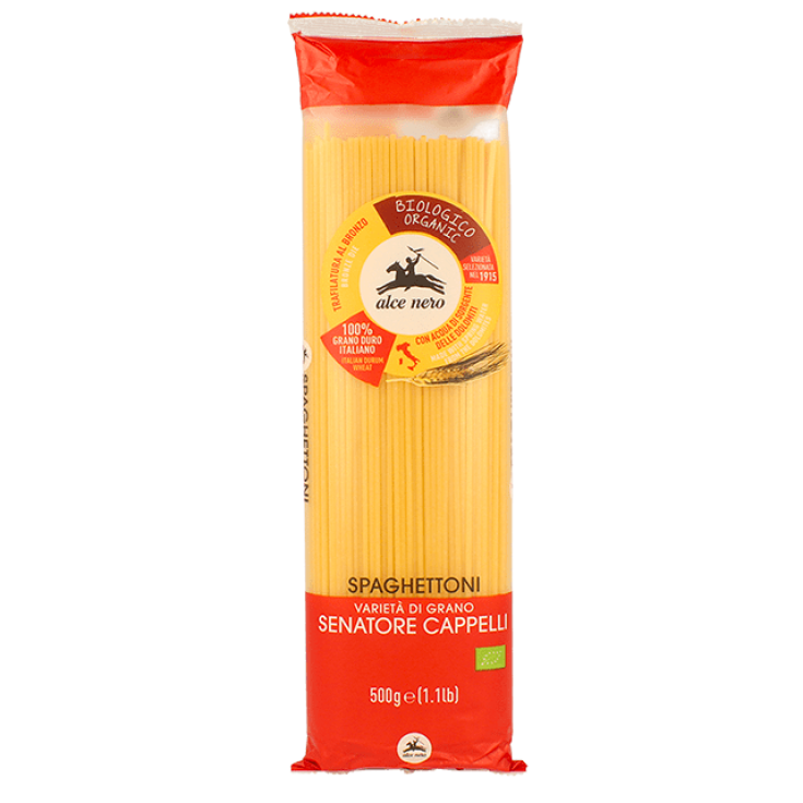 Bio Hartweizenspaghettoni Cappelli Alce Nero 500g