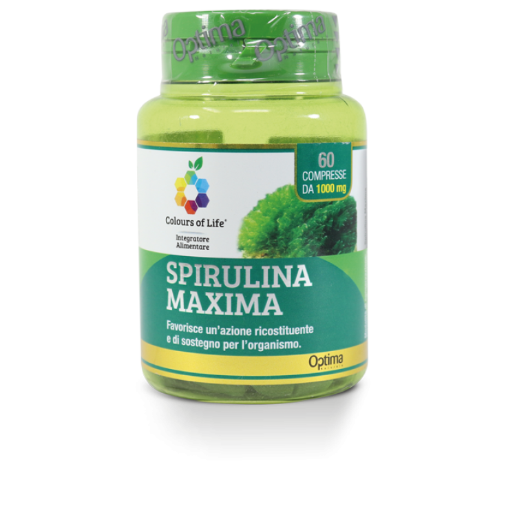 Spirulina Maxima Colors Of Life® Optima Naturals 60 Tabletten