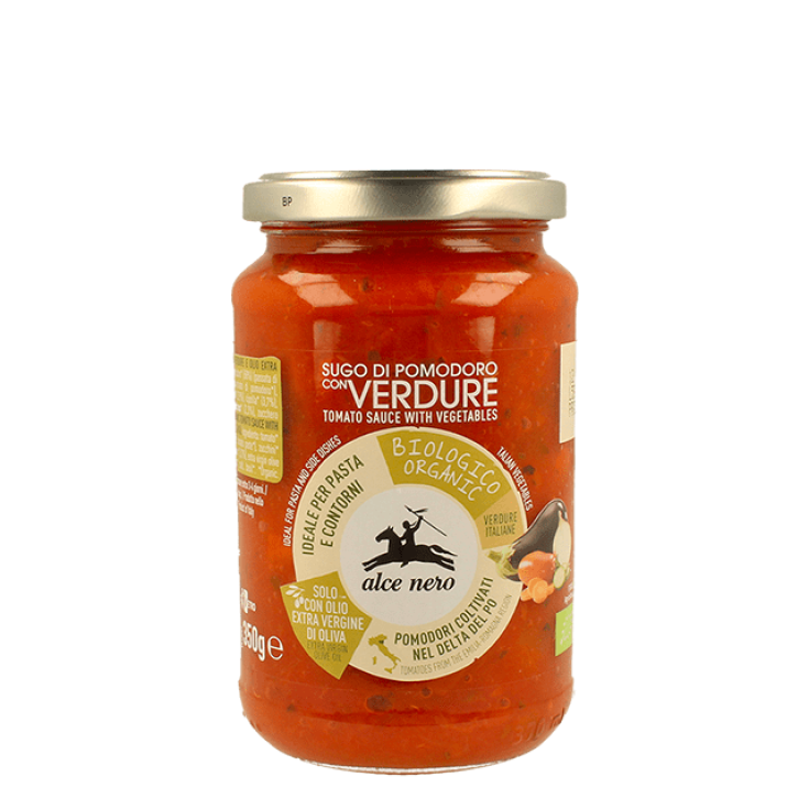 Alce Nero Bio-Tomatensauce mit Gemüse 350g