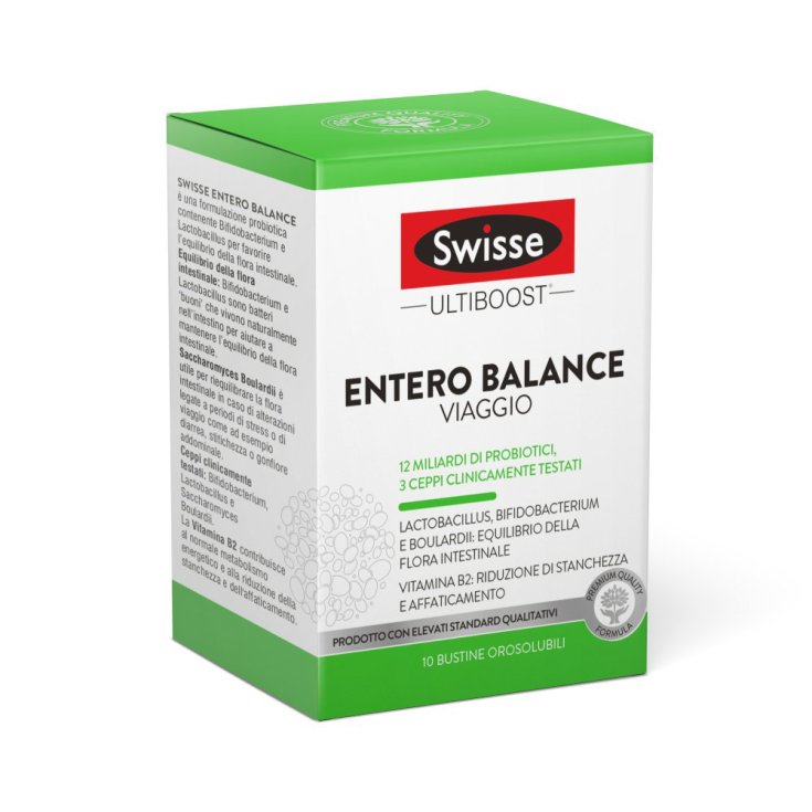 Swisse Entero Balance Travel 10 Beutel zum Schmelzen