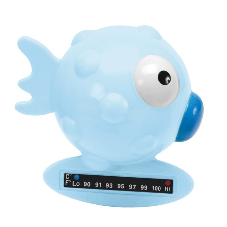 Chicco® Blue Kugelfisch-Badethermometer