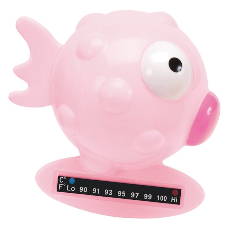 Chicco® Pink Kugelfisch-Badethermometer