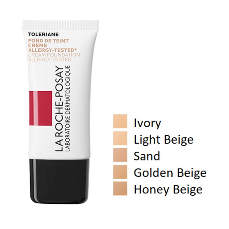 Toleriane Foundation Creme 03 Sandbeige La Roche Posay 30ml