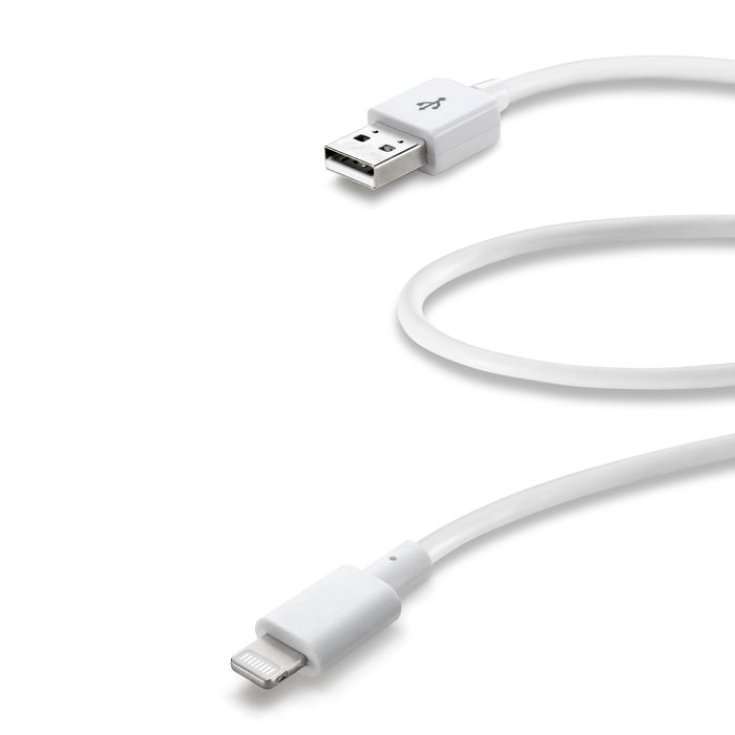 USB-Kabel Medium - Lightning 0,6 m 1 weißes Kabel