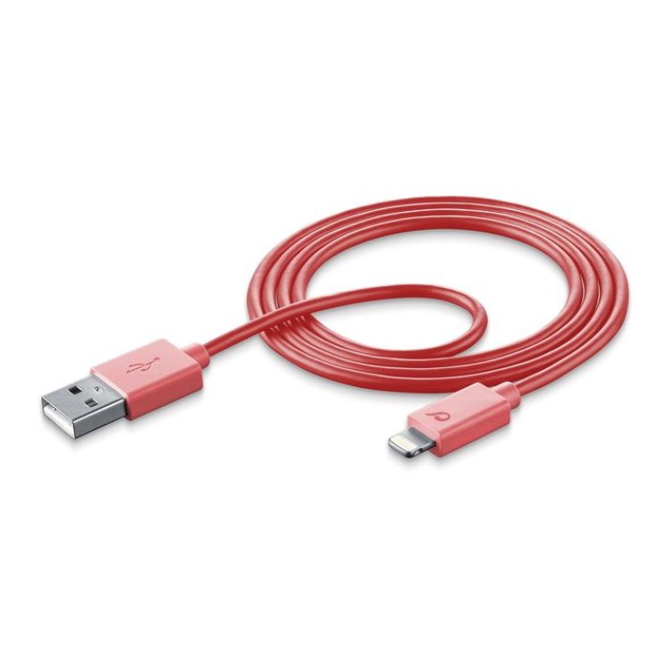 USB-Kabel #Stylecolor - Lightning Cellularline 1 Rosa Datenkabel