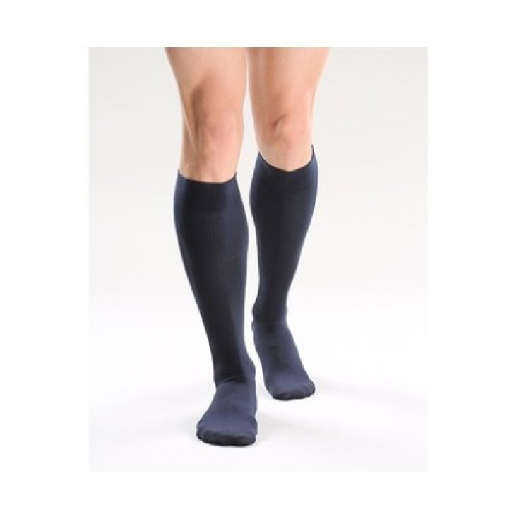 Varisan® Fashion For Man K1 Normale Kniestrümpfe Geschlossene Spitze Blau Farbe Größe 2 Cizeta