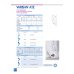 Varisan® ATE Left Inspectable Toe Stay-Up Baumwolle Weiß Farbe Größe XXL Cizeta