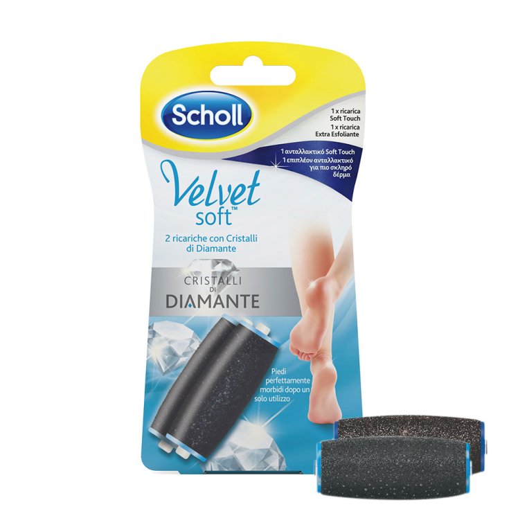 Velvet Soft ™ Standard-Nachfüllpackungen mit Scholl-Diamantkristallen
