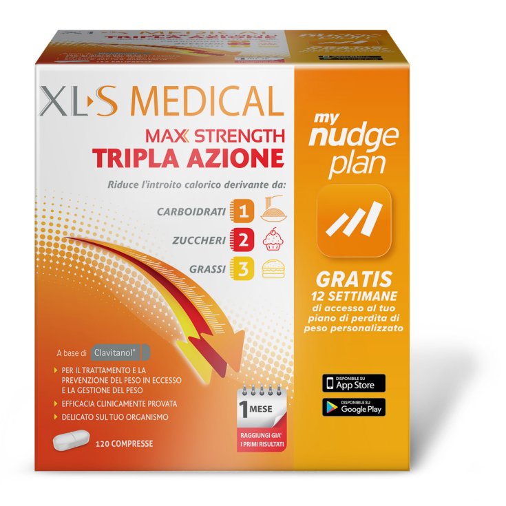 XLS Medical Max Strength Triple Action 120 Tabletten