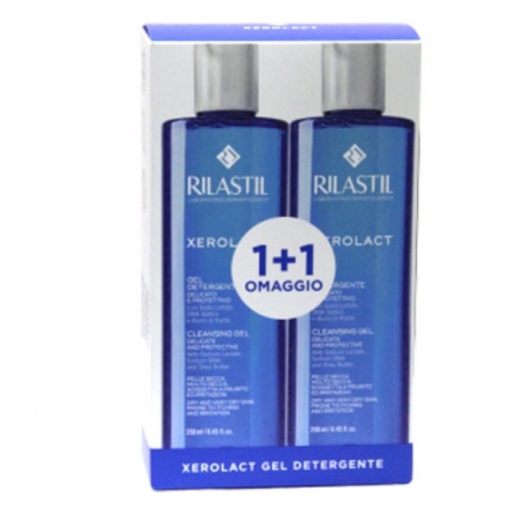 Xerolact Rilastil Reinigungsgel 1 + 1 Gratis