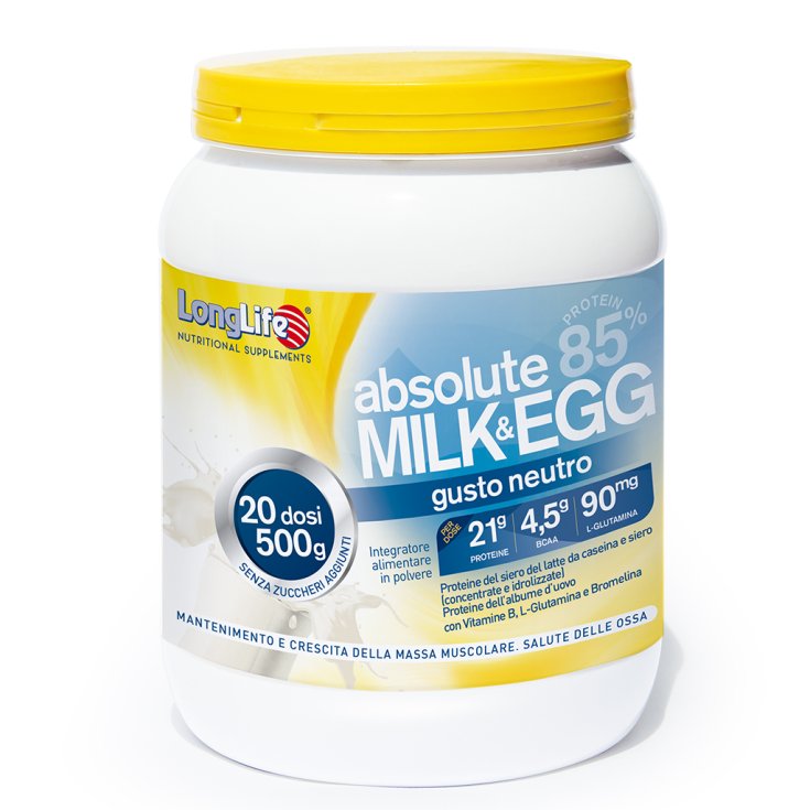 Absolute Milk & Egg 85% Langlebiger neutraler Geschmack 500g
