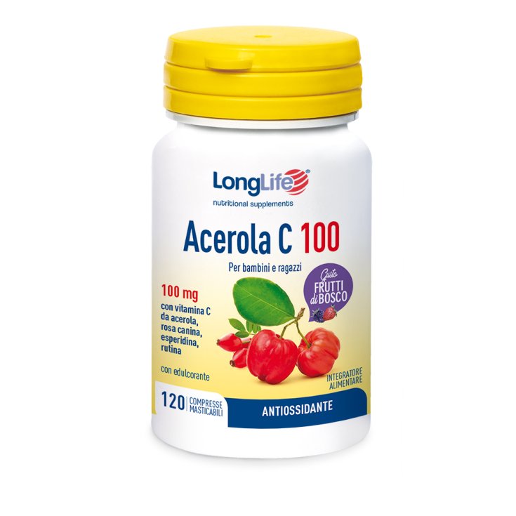 Acerola C 100 LongLife 120 Weichfrucht-Kautabletten