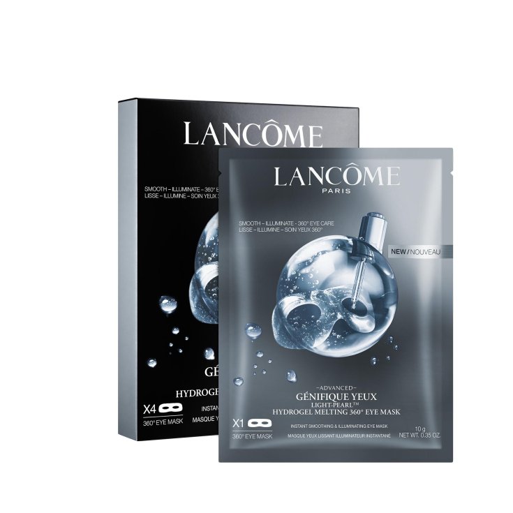 Advanced Génifique Yeux Light Pearl Hydrogel Melting 360 Augenmaske LANCOME Paris 4 Masken