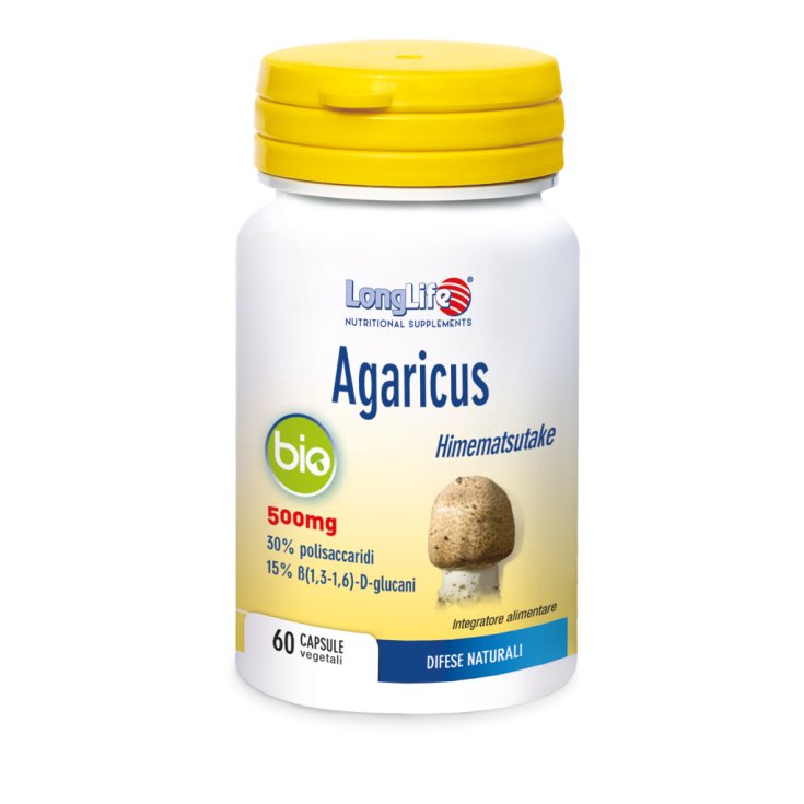 Agaricus Bio 500mg LongLife 60 Kapseln