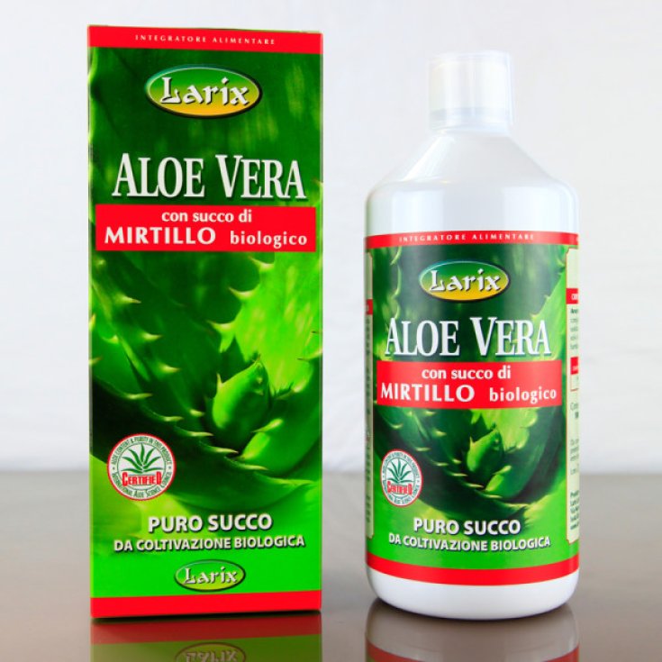 Aloe Vera mit Bio-Heidelbeersaft Larix 1L