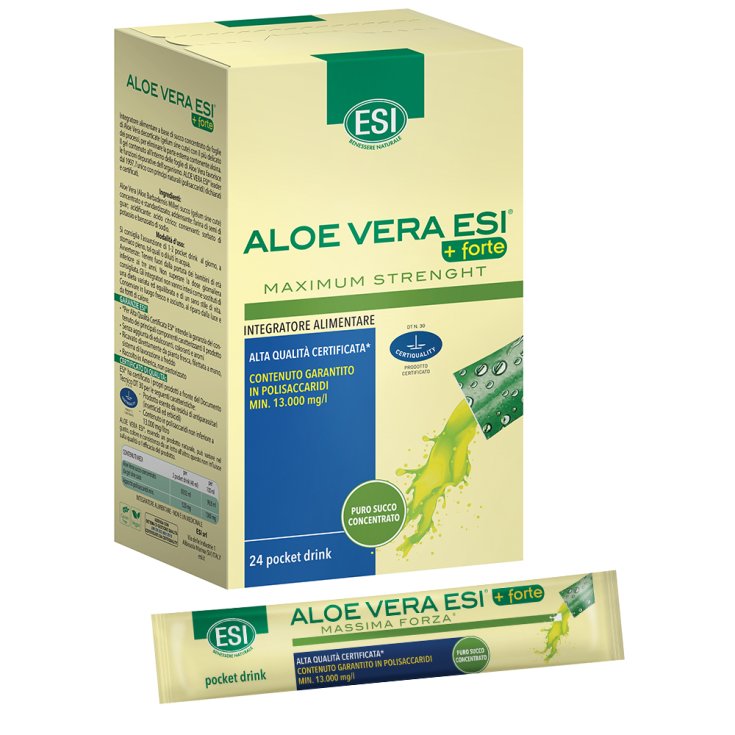 Aloe Vera Saft + Forte Esi 24 Pocket Drink
