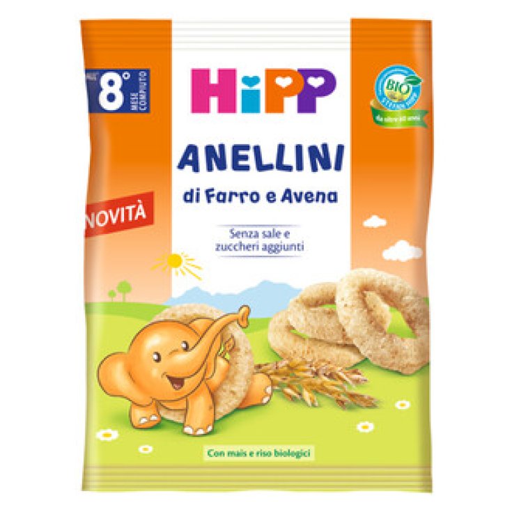 Dinkel-Hafer-Ringe HiPP 30g