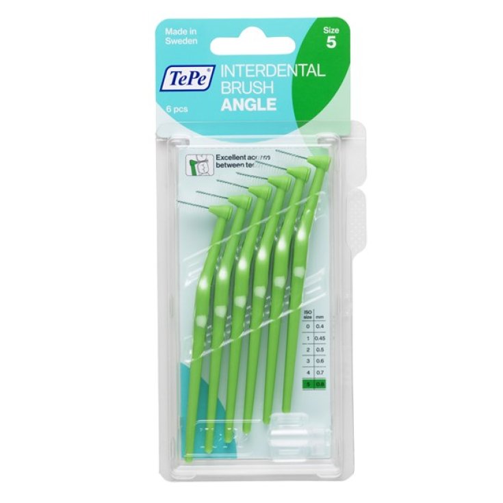 Angle™ Green Brush 0,8 Tepe 6 Stück