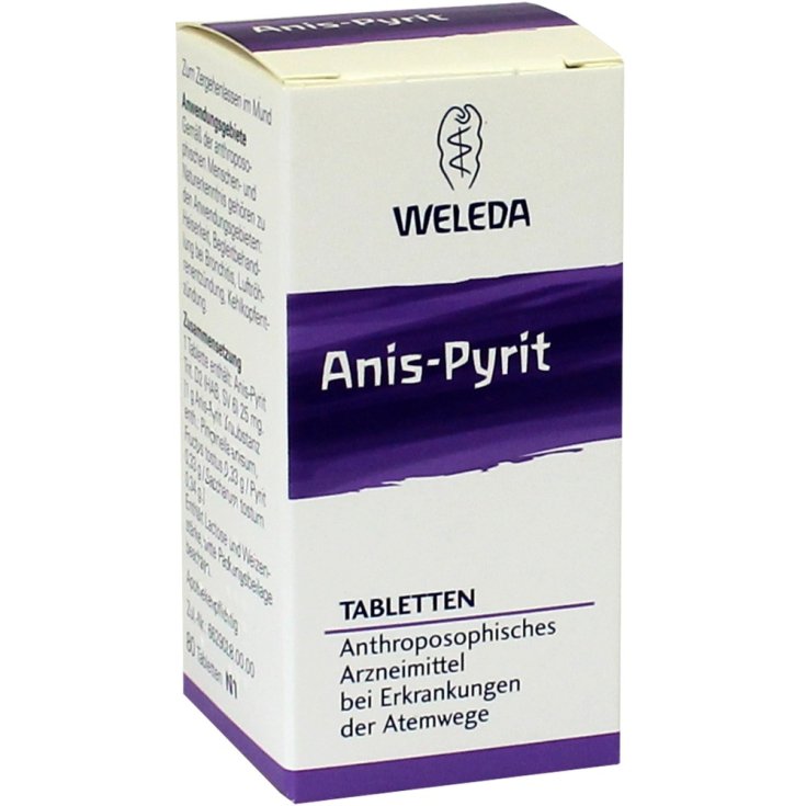 Anis-Pyrit D2 Weleda 80 Tabletten