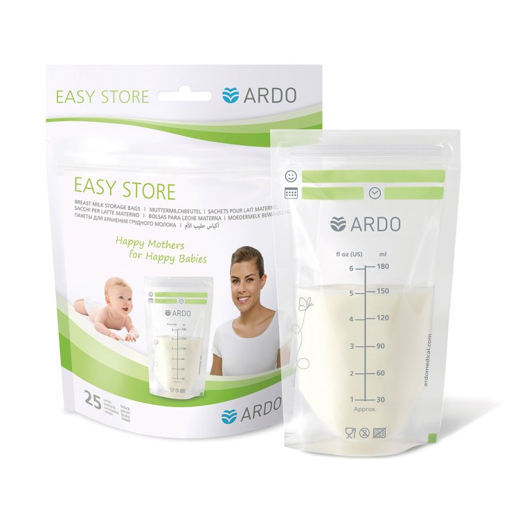 Ardo Easy Store Farmac-Zabban 25 Beutel für Muttermilch