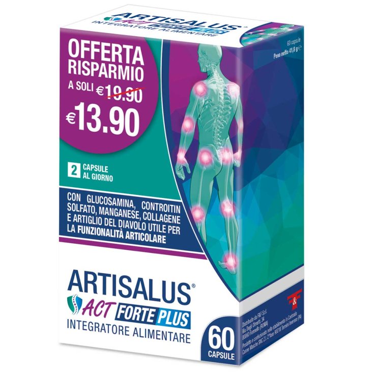 Artisalus Act Forte Plus F&F 60 Kapseln