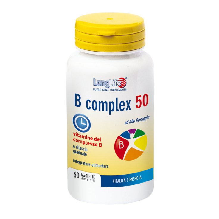 B-Komplex 50 t / r LongLife 60 teilbare Tabletten