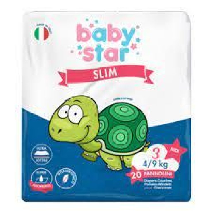 BabyStar Slim Größe 3 (4-9kg) 20 Windeln