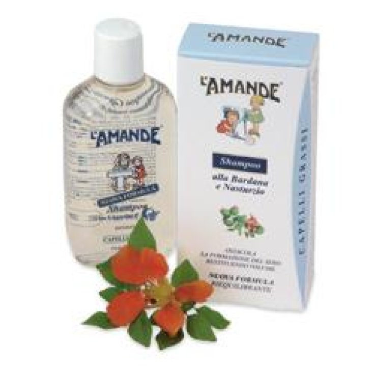 Klette und Kapuzinerkresse Shampoo L'Amande 200ml