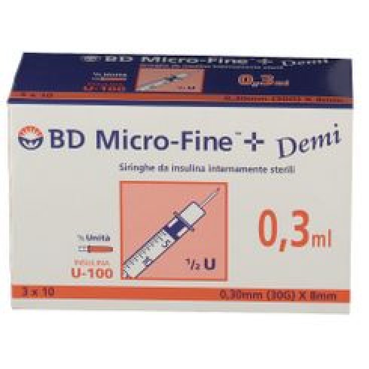 Micro-Fine ™ + 0,3 ml Demi Bd 30 Stück