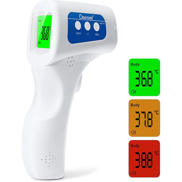 Berrcom Infrarot-Thermometer Pharmacare