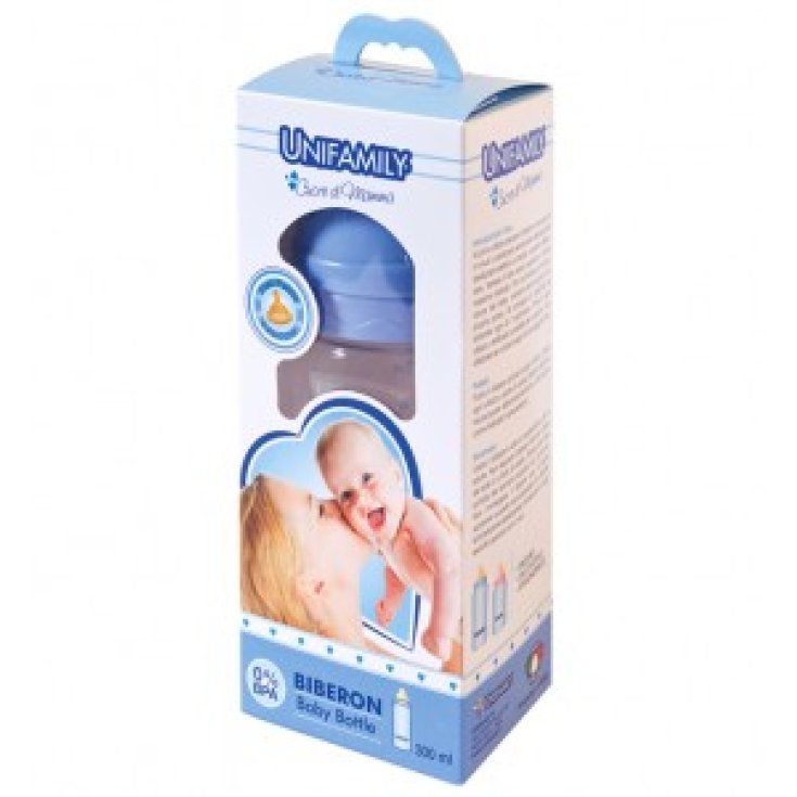 Babyflasche aus Rubber Boy UniFamily 300ml