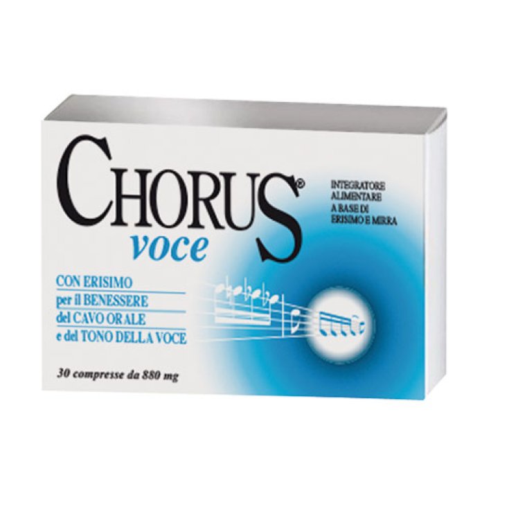 Chorus Voce Nahrungsergänzungsmittel 30 Tabletten