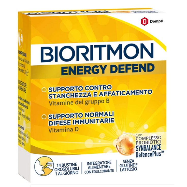 Bioritmon Energy Defend Dompé 14 Beutel