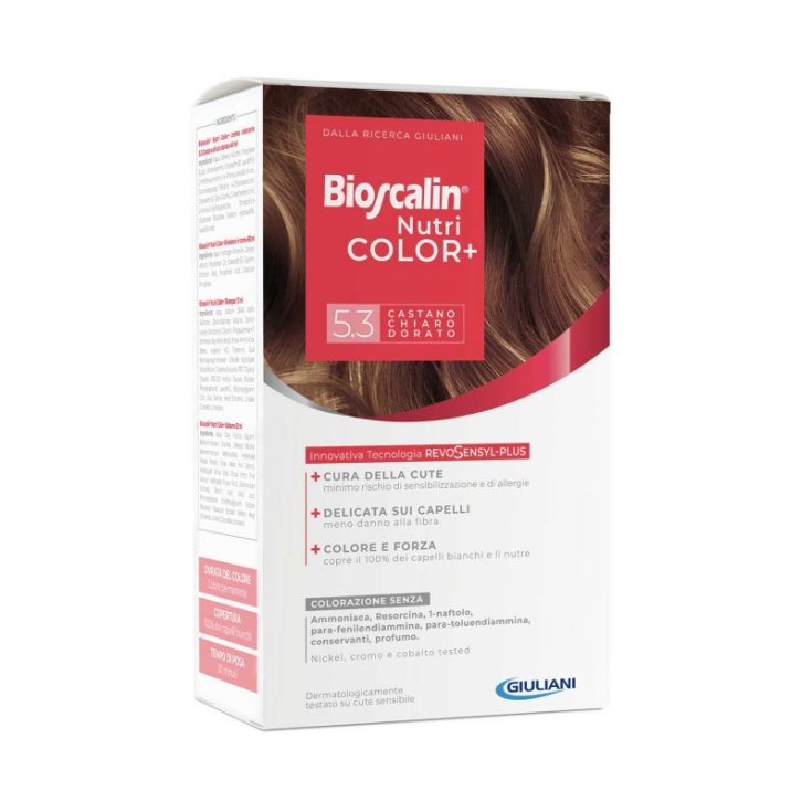 Bioscalin® NutriColor + 5.3 Giuliani Helles Goldbraun 1 Kit