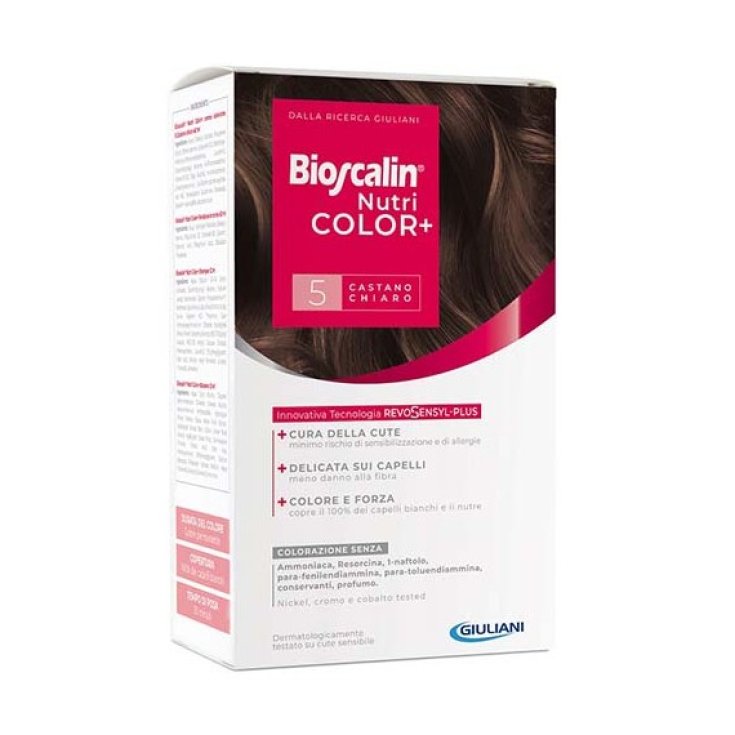 Bioscalin® NutriColor + 5 Hellbraun Giuliani 1 Kit