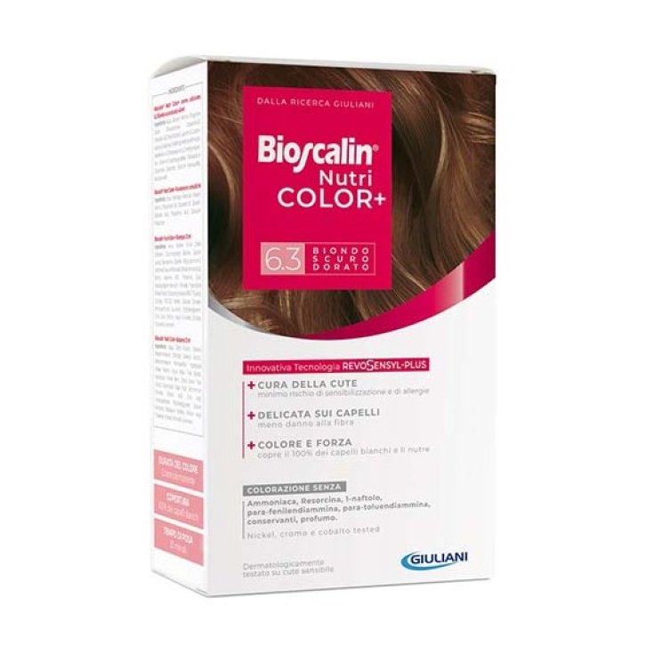 Bioscalin® NutriColor + 6.3 Dunkelgoldblond Giuliani 1 Kit