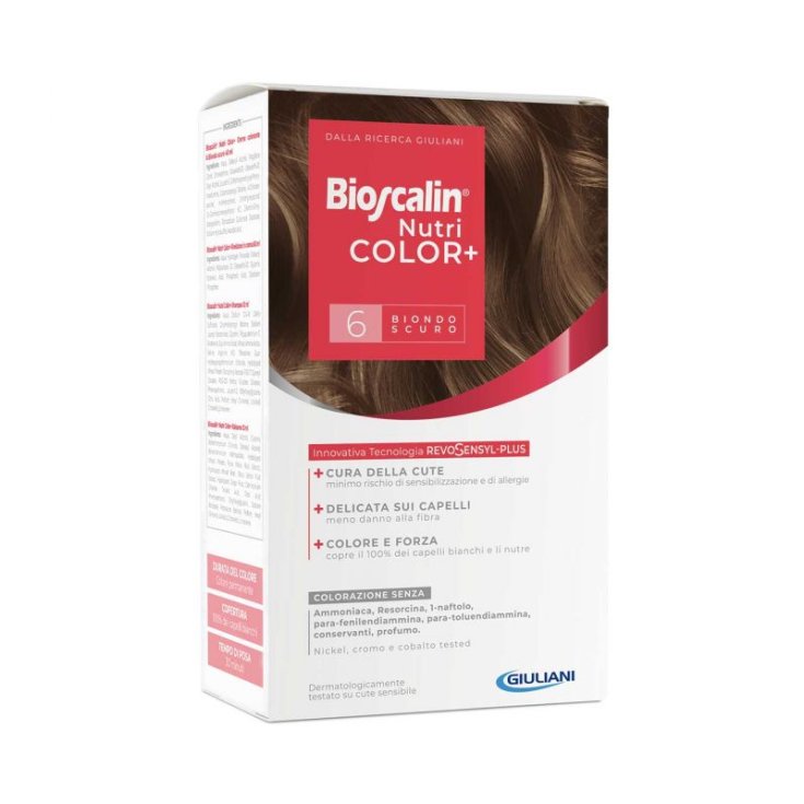 Bioscalin® NutriColor + 6 Dunkelblond Giuliani 1 Kit