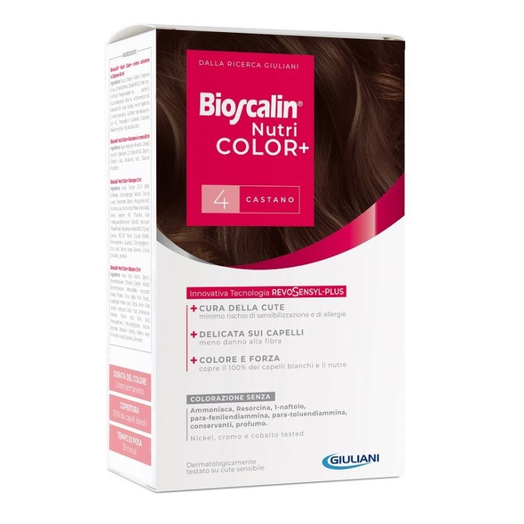 Bioscalin® NutriColor + 4 Kastanie Giuliani 1 Kit