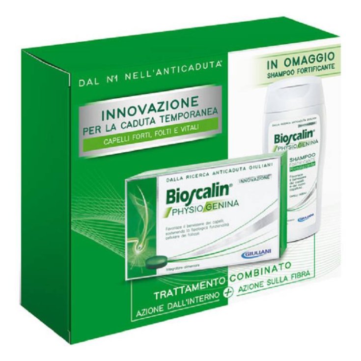 Bioscalin® Physiogenina Giuliani 30 Tabletten + stärkendes Shampoo 200 ml