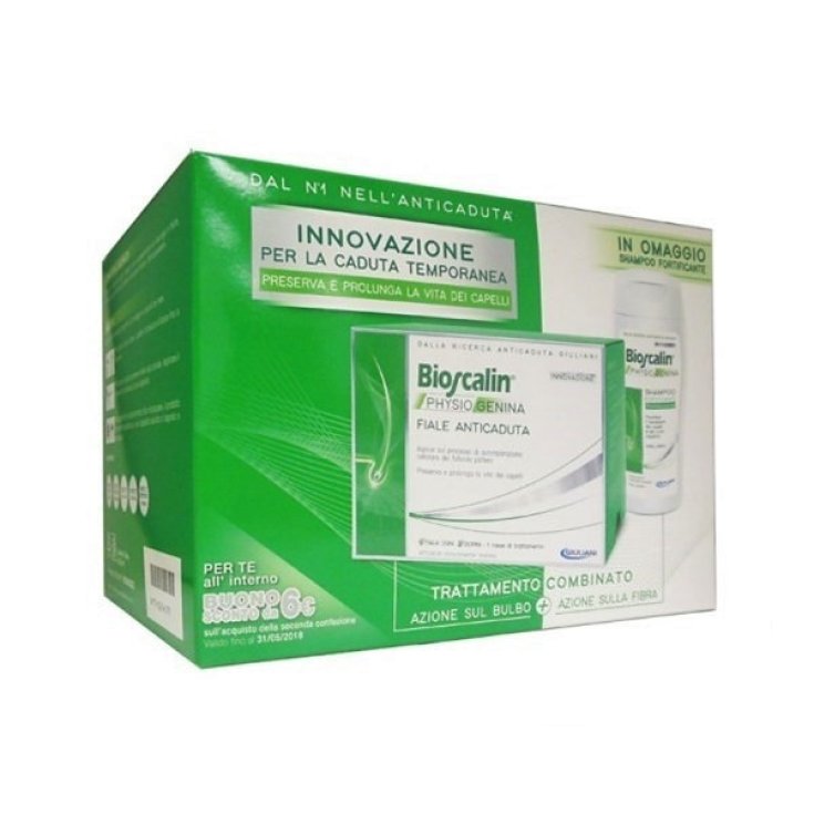 Bioscalin® Physiogenina Giuliani 10 Fläschchen + Shampoo 200ml