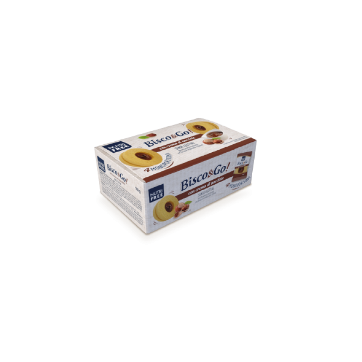 Bisco & Go Box mit NutriFree Haselnusscreme 160g