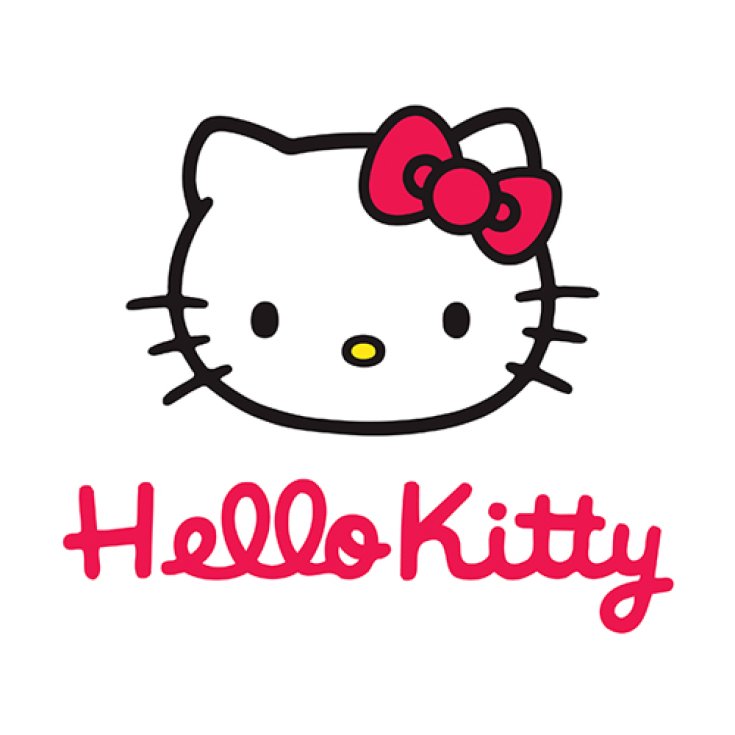Hello Kitty rosa ovale Brille