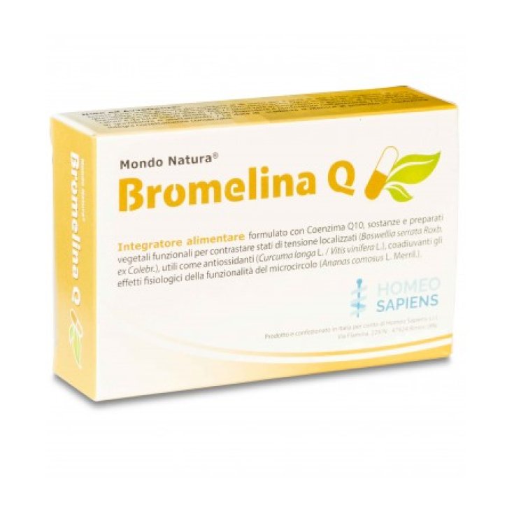 Bromelain Q Homeo Sapiens 30 Tabletten