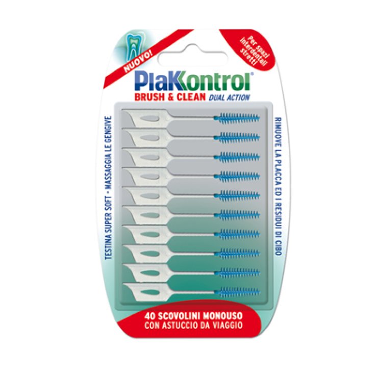 Brush & Clean Dual Action PlaKKontrol® 40 Bürsten