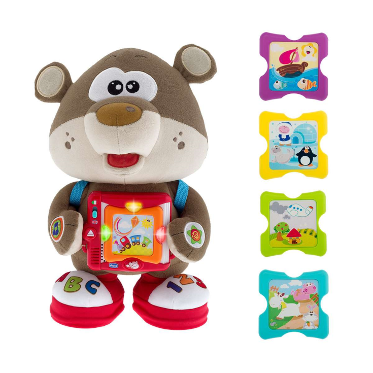 Sing-Teddybär zweisprachig ABC CHICCO 1-4 Jahre