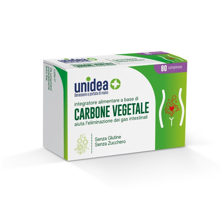 PFLANZLICHE KOHLE unidea 80 Tabletten