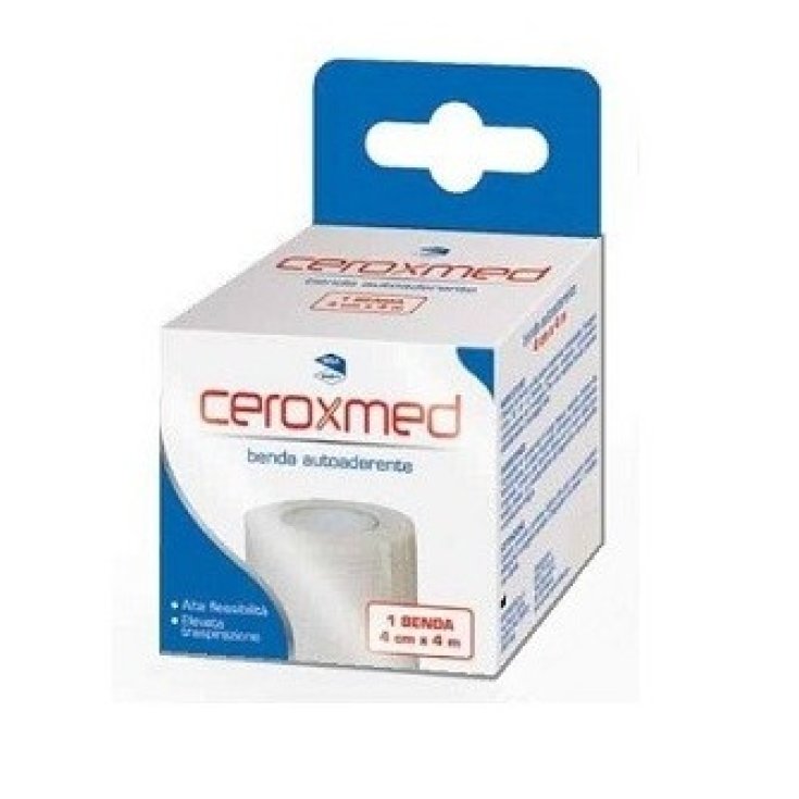 Ceroxmed selbstklebende elastische Bandage IBSA 4cmx4m