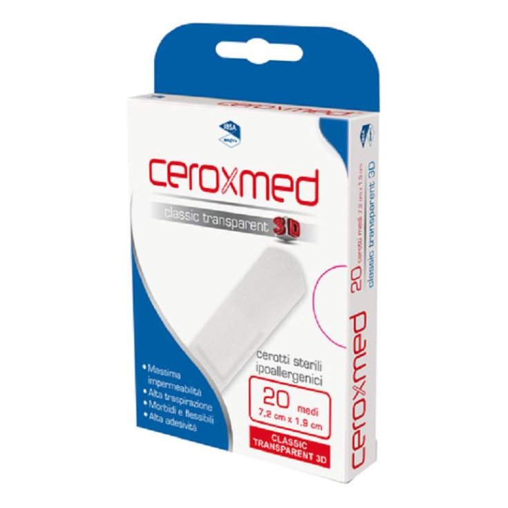 Ceroxmed Classic Transparent 3D IBSA 20 Medium Patches