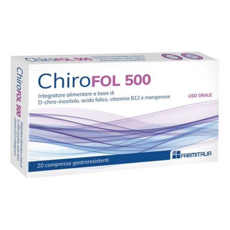 ChiroFOL 500 Farmitalia 20 magensaftresistente Tabletten