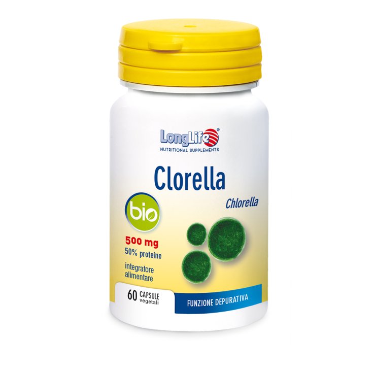 Chlorella Bio LongLife 60 Vegetarische Kapseln